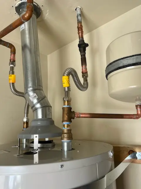 Water heater installation and plumbing repair in McKinney