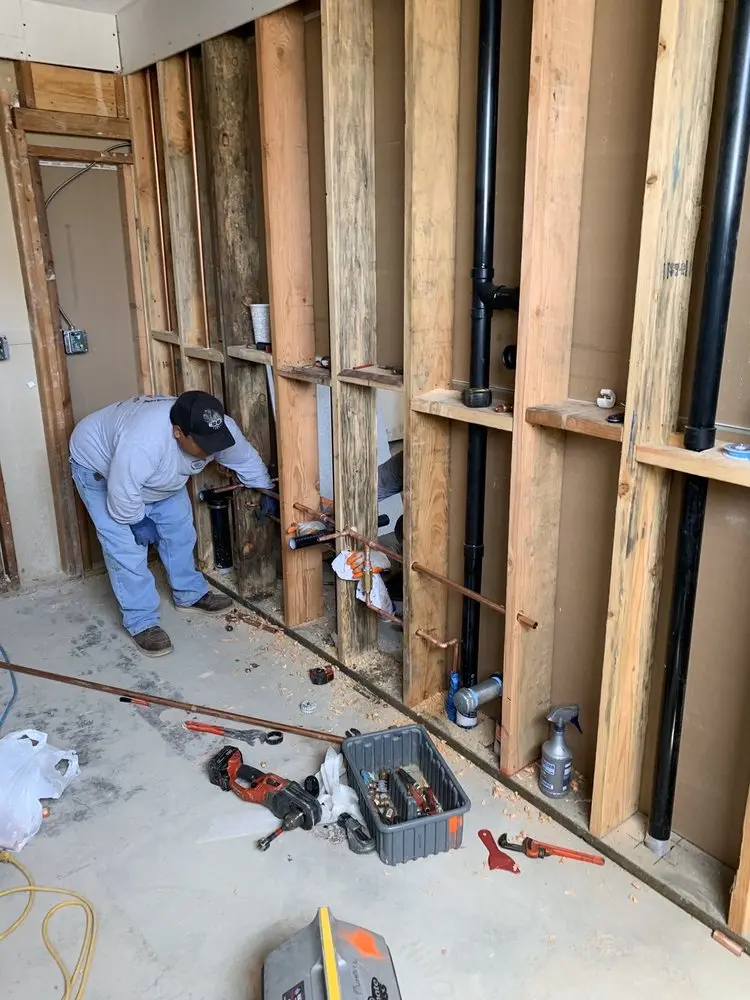 Commercial rough-in plumbing for Commercial Plumbing in McKinney